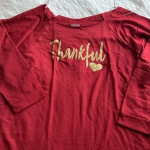 Thankful sweater